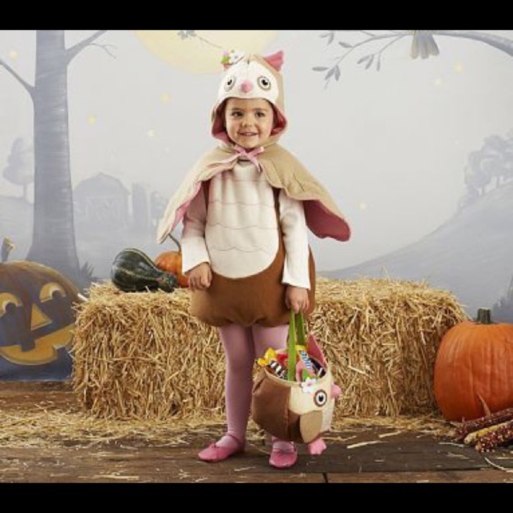 Pottery barn child Owl costume 12m-24m